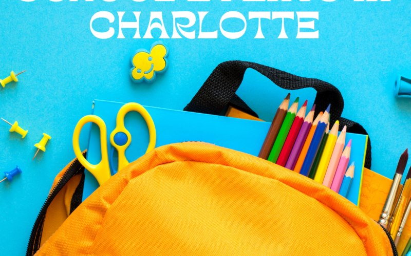 Back to School Events in Charlotte 2021